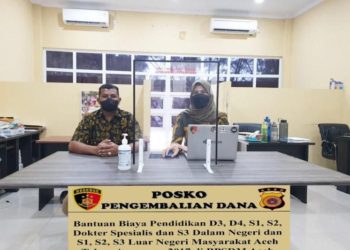 Polda Aceh Terima Pengembalian Uang Korupsi Beasiswa