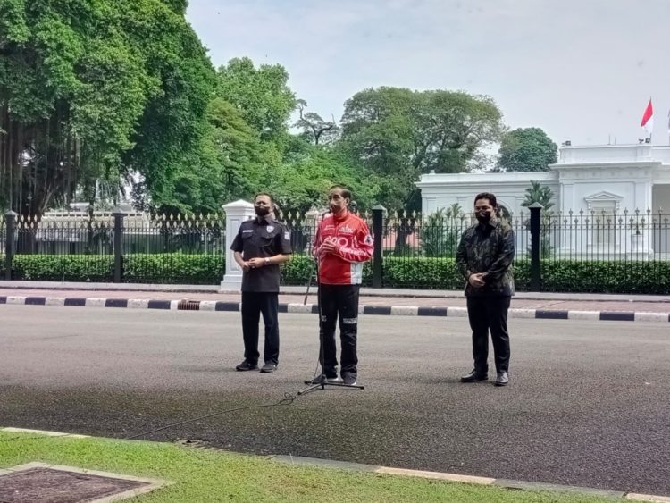 Presiden Jamu 20 Pembalap MotoGP di Istana