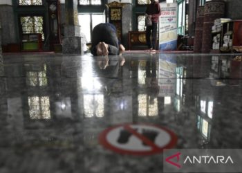 Masjid Agung Palembang Tunggu Istruksi Pemerintah Terkait Ibadah Ramadan