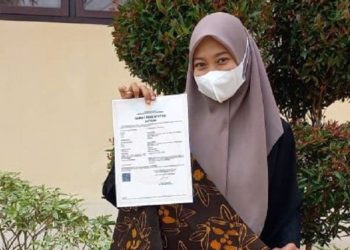 Batik Khas Tanjabbar Karya Mahasiswi Unja Peroleh 3 Hak Cipta