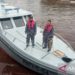 Lanal Palembang Latihan SAR di Muara Sugihan