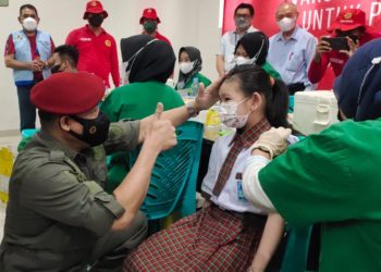 Binda Riau Gelar Vaksinasi Percepat Pembentukan Kekebalan Kelompok