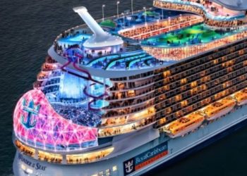 Wonder of The Sea, Kapal Pesiar Terbesar di Dunia Melancong Perdana