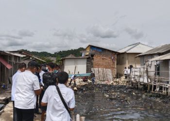 Pencemaran di Perairan Panjang Lampung, 5 Ton Limbah Terkontaminasi Oli