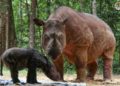 Badak Sumatera Kembali Lahir di Taman Nasional Way Kambas