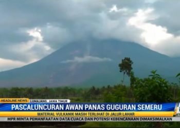 Aktivitas Gunung Semeru Masih Tinggi