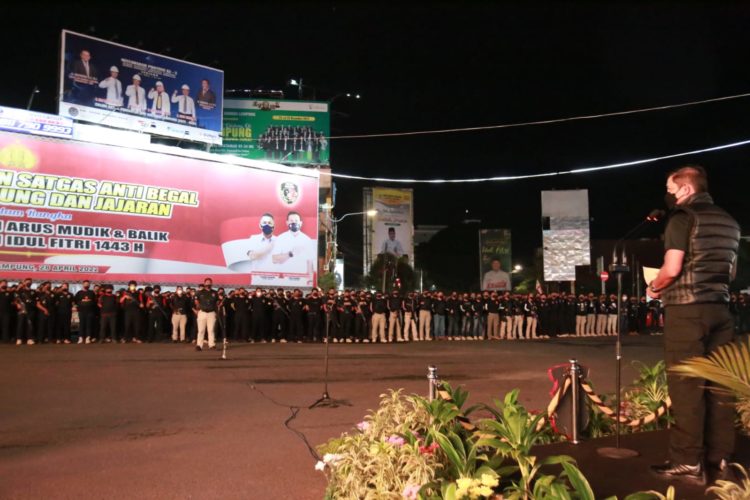 Tim Anti-Begal Bentuk Citra Lampung Daerah Tanpa Begal
