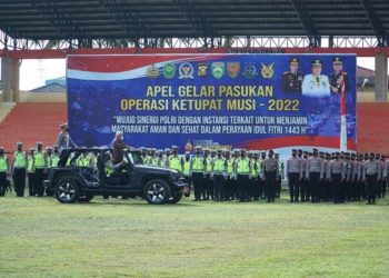 Sumsel Siapkan 3.578 Personel Gabungan Jelang Lebaran