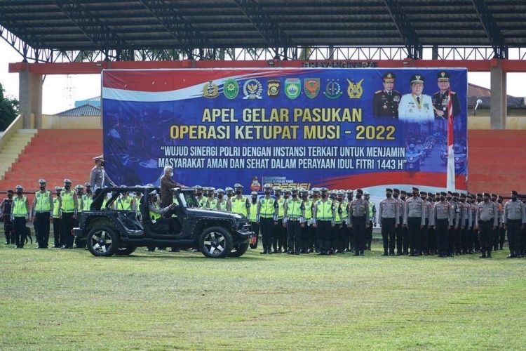 Sumsel Siapkan 3.578 Personel Gabungan Jelang Lebaran