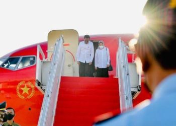 Presiden Jokowi Kunjungan Kerja ke Jambi Salurkan Bantuan Minyak Goreng