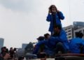 Demonstran di Monas Mulai Membubarkan Diri
