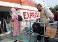 Arus Mudik di Pelabuhan Tanjung Pandan Lancar