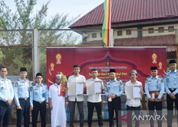 6.771 Warga Binaan LP di Riau Dapat Remisi Lebaran