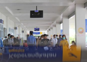Arus Balik di Bandara Raden Inten II Capai 2.556 Orang