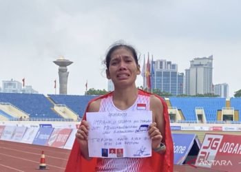 Pelari Odekta Elvina Naibaho Sumbang Emas Marathon Putri di SEA Games