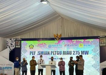Menteri ESDM Resmikan PLTGU 275 MW di Riau