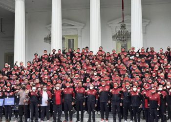 Presiden Jokowi Serahkan Bonus Rp130,5 Miliar ke Atlet Sea Games