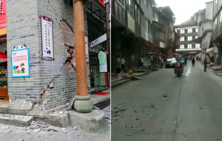 Gempa di Sichuan Tiongkok Tewaskan 4 Orang dan 14 Terluka