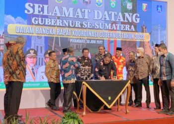 Rapat Koordinasi Gubernur Se-Sumatra Sepakati 14 Maklumat