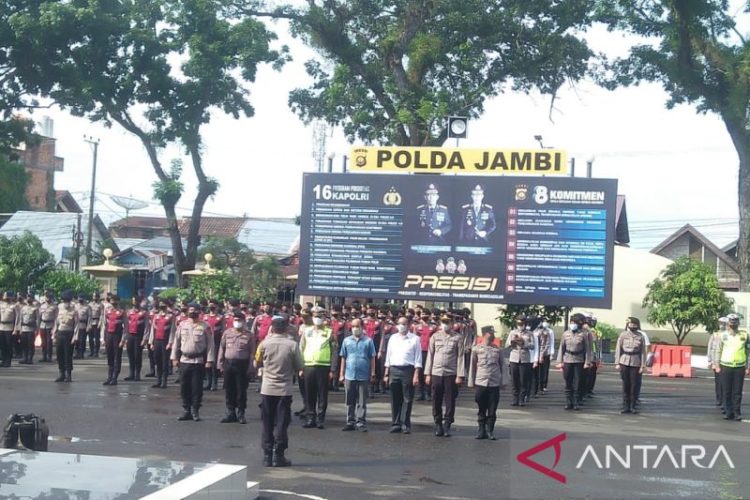 Polda Jambi Kerahkan 330 Personel Amankan Autopsi Brigadir J