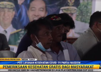 Prananda Paloh Dirikan Pos Layanan Kesehatan di Medan