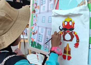 Karya Anak Berkebutuhan Khusus Dipamerkan di ASEAN Paragames 2022