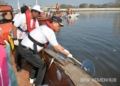 Kemenhub Melaksanakan Gerakan Bersih Laut dan Pantai di Palembang