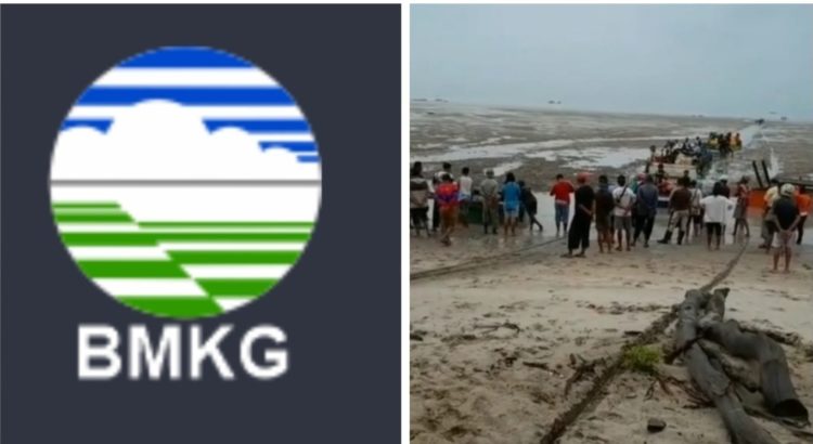 Surutnya Pantai Sampur Bangka Tengah, BMKG Sebut Bukan Tanda Tsunami