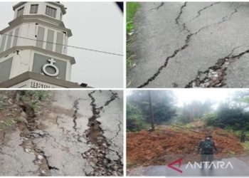 Gempa Magnitudo 6 di Tapanuli Utara Rusak Fasilitas Umum