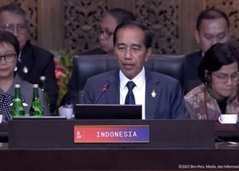 Resmi Buka KTT G-20 Presiden Jokowi Fokuskan Pada Ancaman Krisis Pangan