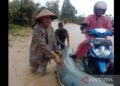Warga Terdampak Banjir di Parittiga Bangka Dievakuasi