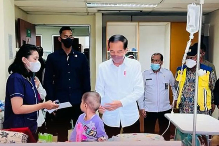 Cek Pelayanan, Presiden Jokowi Kunjungi RSUD Ariffin Achmad Riau