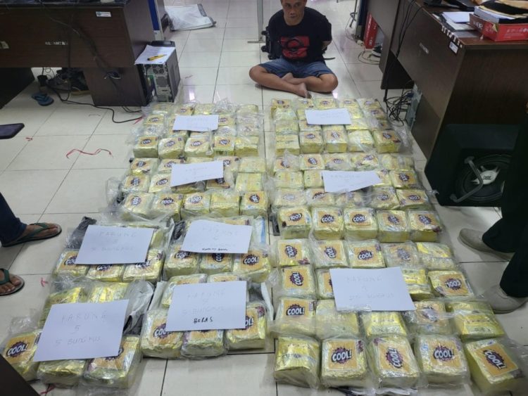 Peredaran 115 Kilogram Sabu Digagalkan BNNP Sumsel