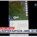 Helikopter Rombongan Kapolda Jambi Mendarat Darurat, Semua penumpang Selamat