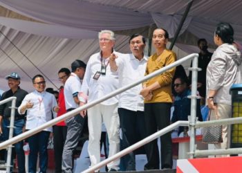 Presiden Saksikan Kejuaraan Dunia Perahu Motor F1 Powerboat di Balige