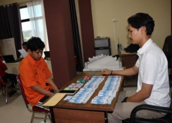 Pengedar Uang Palsu Belanjakan Jutaan Rupiah di Warung Wilayah Pringsewu