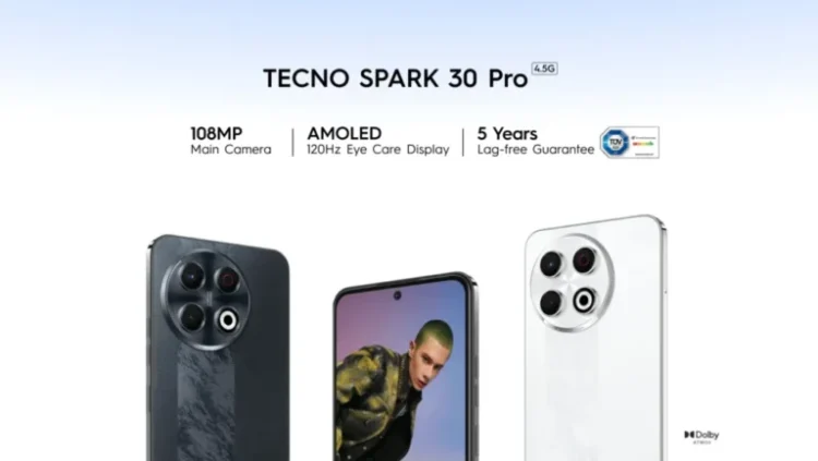 Tecno Spark 30 Pro: Smartphone dengan Desain Futuristik dan Performa Andal