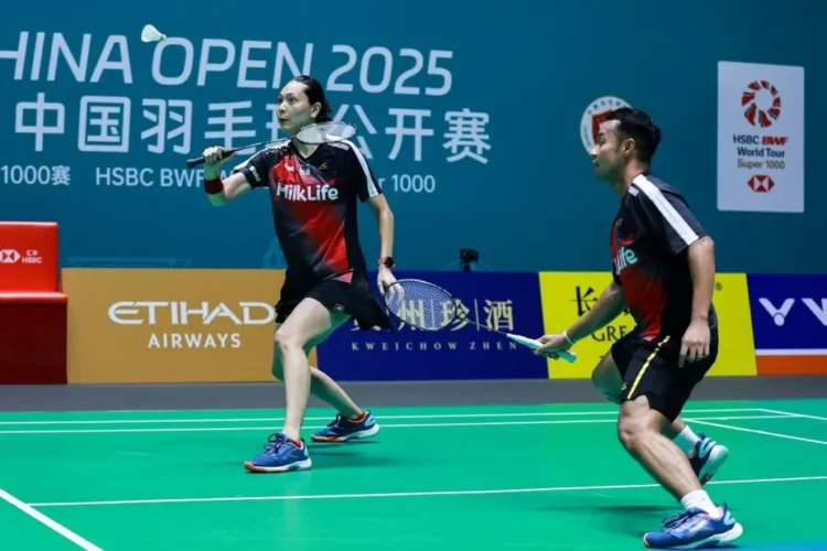 Rehan/Gloria Melaju ke Perempat Final China Open 2025 Usai Kalahkan Ganda Jepang