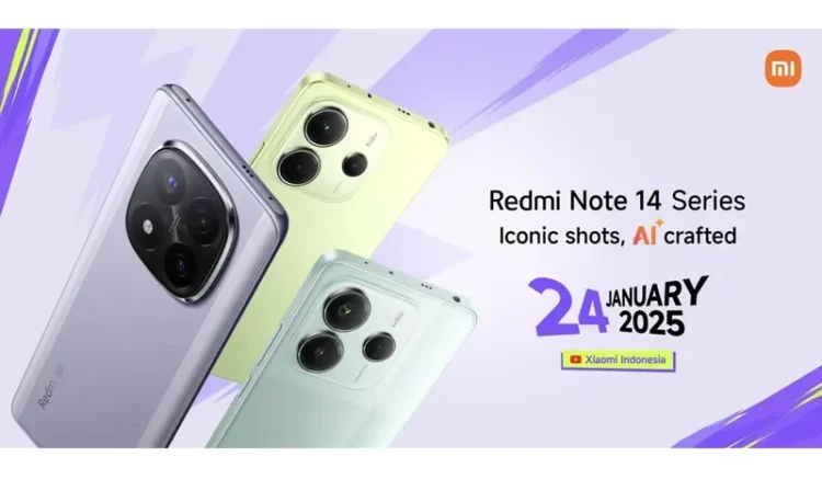 Xiaomi Redmi Note 14 Series Meluncur di Indonesia 24 Januari 2025