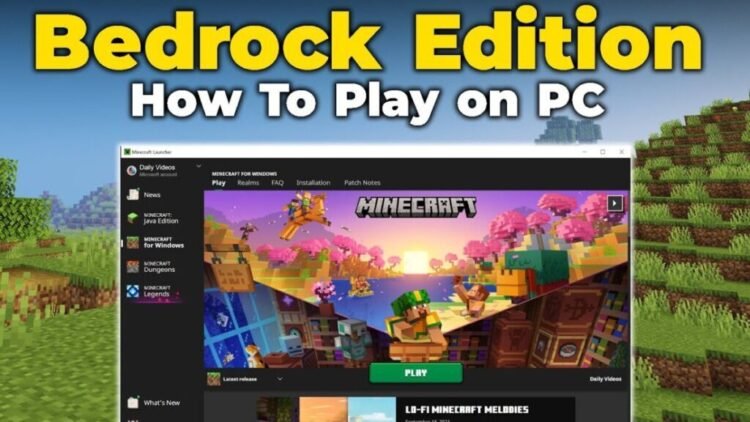 Cara Download Minecraft Bedrock Edition di PC dengan Mudah