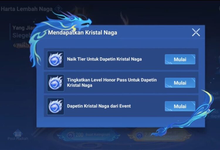 Event Harta Lembah Naga Honor of Kings 2025: Raih Skin Legend dan Hadiah Eksklusif Gratis!