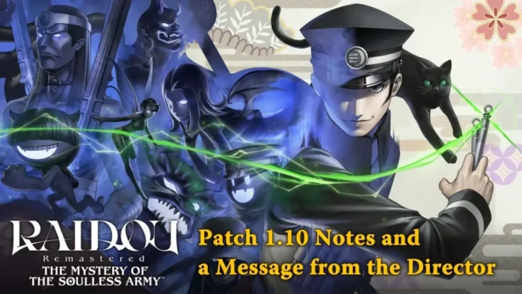 Raidou Remastered Rilis Pembaruan Patch 1.10 dengan Fitur Baru yang Menarik