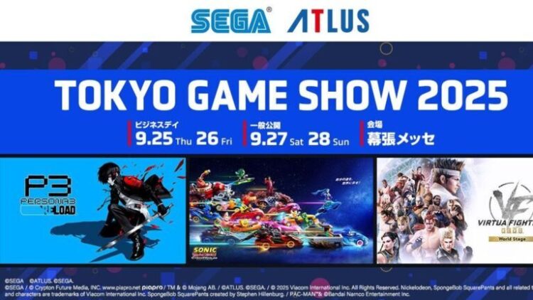 Sega dan Atlus Siap Curi Perhatian di Tokyo Game Show 2025 dengan Booth Spektakuler