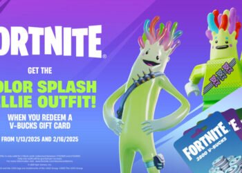 Promo Eksklusif Fortnite: Dapatkan Outfit Color Splash Jellie Gratis dengan Kartu V-Bucks
