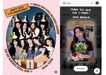 Kejutan Spesial Ulang Tahun ke-10 TWICE: Photocard Interaktif di Google