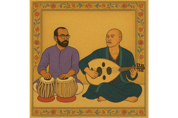 “Peron 12” oleh Mow Ray dan Vishnu Vijayan: Refleksi Musikal tentang Ruang dan Identitas